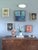 Contemporary 'Geometric Collage in Taupe' Original Mixed Media Painting by British Artist Dave Boyd, Framed For Sale - Image 4 of 10