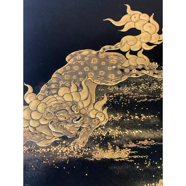 Late 19th Century Japanese Lacquer Box with Fine Maki-e Decoration Meiji Period For Sale - Image 5 of 15