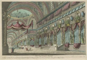 View of a Chinese Temple, Paper