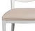 Cane Back Dining Chairs in White with Taupe Velvet, Sets of 2 For Sale In Raleigh - Image 6 of 11