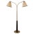 Swedish Modern Floor Lamp attributed to Tor Wolfenstein for Ditzingers, 1940s For Sale
