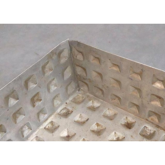 Modern Art Nouveau Aluminium Bonbon Box, Josef Hoffmann Design, 1910s. For Sale - Image 3 of 7