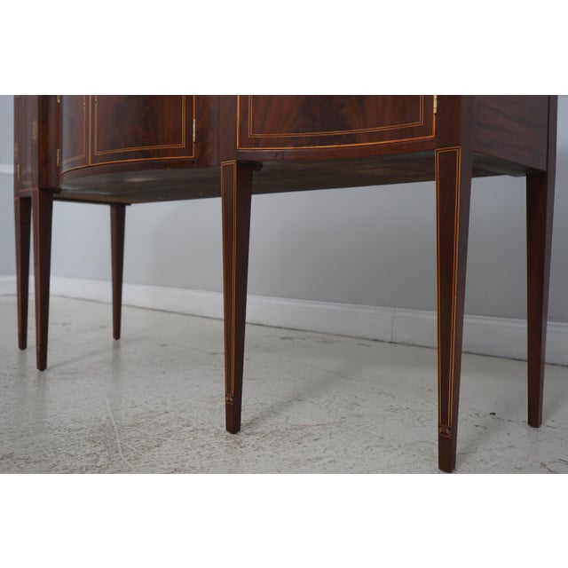 Pothast Bros. Mahogany Federal Style Sideboard For Sale - Image 11 of 18