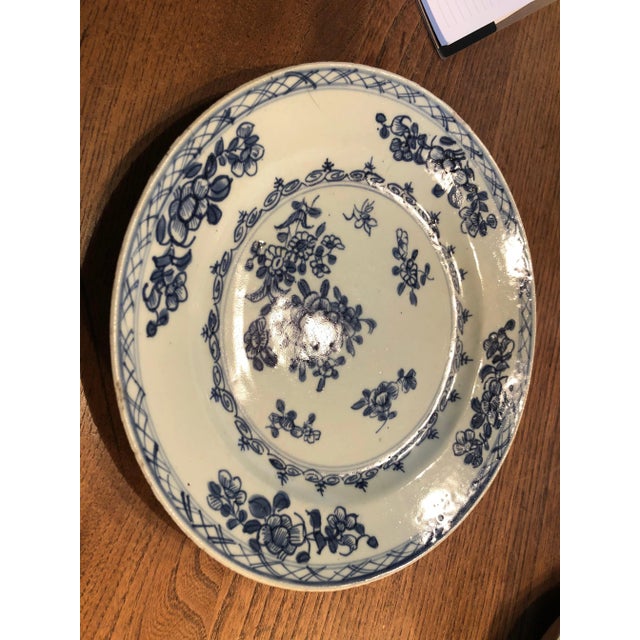 Antique Chinese Porcelain Plate For Sale - Image 9 of 9