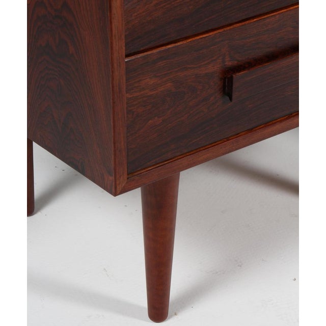Wood Vintage Nightstands by Sigfried Omann, 1960s, Set of 2 For Sale - Image 7 of 9