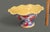 Paint Footed Scalloped Edge Spanish Pottery Painted Enamel Poppies Center Piece Bowl For Sale - Image 7 of 8