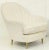 Italian Fan Back Lounge Chairs Upholstered in Boucle Fabric - Two Available For Sale - Image 9 of 12