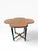 Ebony Antique Napoleon III Style Marquetry Clover Form Expandable Occasional Table by Pitkin & Brooks, Chicago For Sale - Image 8 of 17
