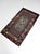 Brown Antique Hand Hooked Floral Wool Rug With Brown Field and Colorful Border For Sale - Image 8 of 15