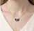 Celebrate timeless elegance with this beautifully crafted double pear gemstone necklace, designed to symbolize connection,...