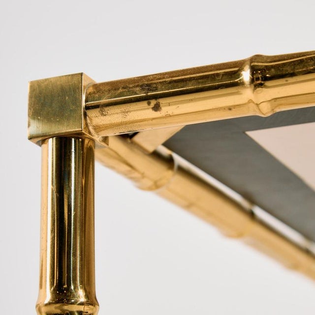 Vintage Brass Coffee Table, 1970s, Set of 3 For Sale - Image 13 of 16