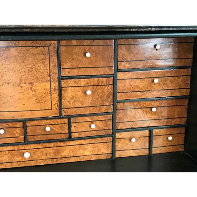 Biedermeier Fall Front Secretaire a Abattant For Sale - Image 9 of 12