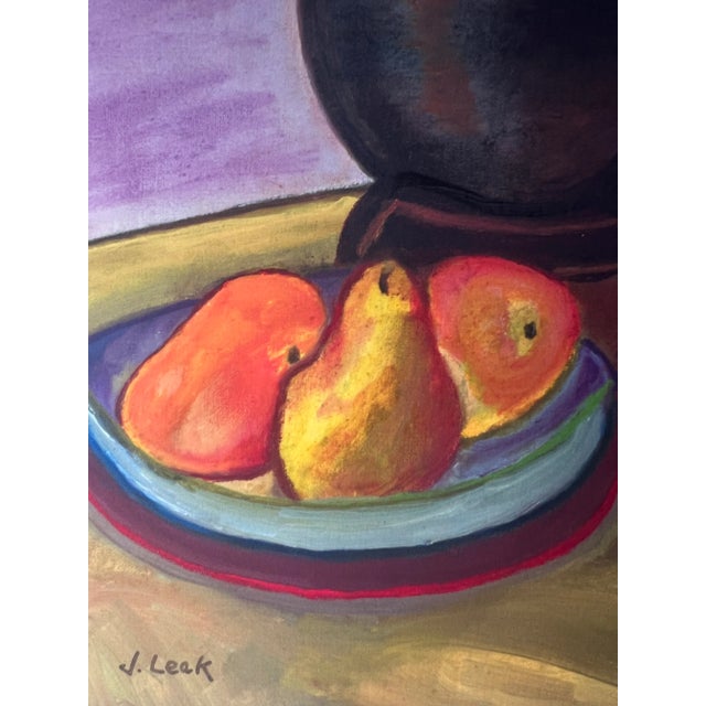 American Colorful Still Life Lithograph of Oil Painting by Jessica Leak For Sale - Image 3 of 9