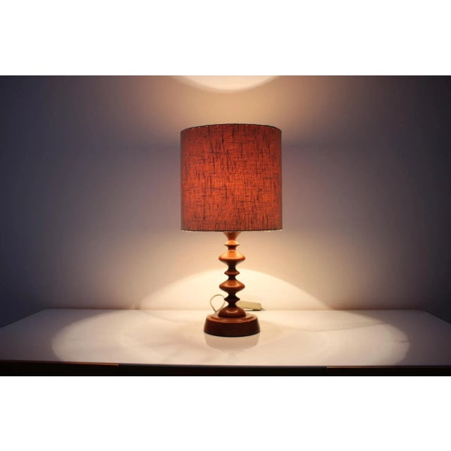 Mid-Century Czech Table Lamp by Antonín Hepnar, 1970s For Sale - Image 9 of 11