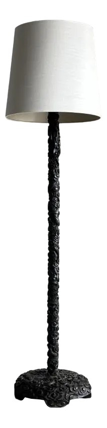 Early 20th Century Chinese Floor Lamp