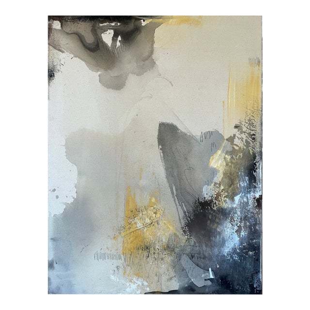 Original Painting "Inside Lascaux" by Kasia Kręcicka For Sale