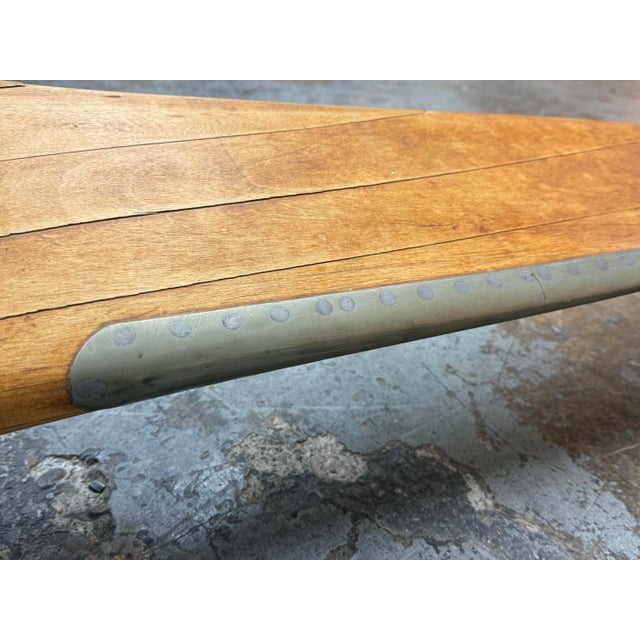 Wooden Aviation Propeller, Vintage For Sale - Image 10 of 12