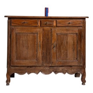 Louis XV Buffet in Original Patina, Rococo Style, France, Early 19th Century For Sale