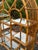 Vintage 1970s Arched Bamboo Étagère With Glass Shelves | Palm Beach Regency Coastal Bookcase For Sale - Image 11 of 11