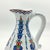 Handmade Ceramic Pitcher (25cm) – Red Tulips & Blue Hyacinths – Elegant Slender Form For Sale - Image 6 of 11