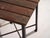 Vintage Industrial Stool in Pine Wood and Iron, Central Europe, 1950 For Sale - Image 4 of 9