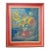 Mid Century Floral Still Life of Sunflowers Signed Prince Betzky 1946 For Sale