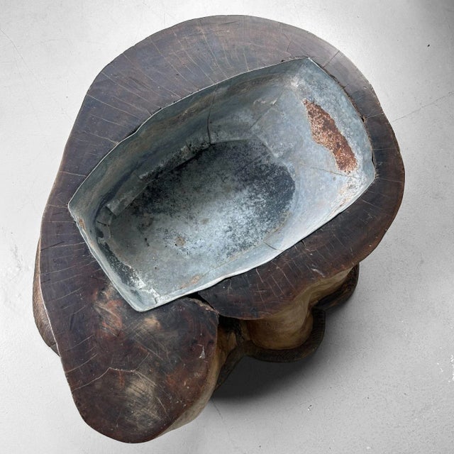 Antique Japanese Wooden Hibachi, 1890s For Sale - Image 18 of 18