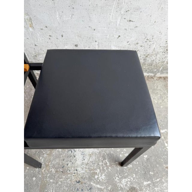 Mid-Century Modern Side Table with Magazine Rack For Sale - Image 6 of 8