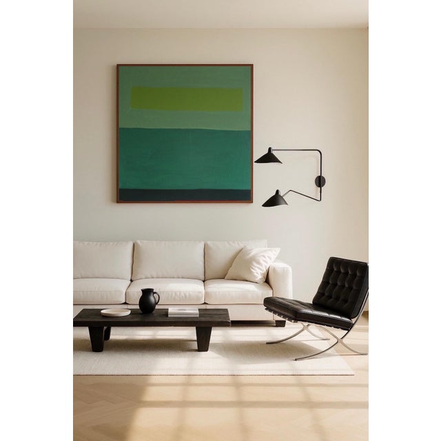 Contemporary Bodasca, Minimalist Abstract Canvas Serene Afternoon, 2026, Canvas For Sale - Image 3 of 10