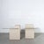 Late 20th Century Post Modern Textured Plaster and Cantilevered Glass Side Tables - a Pair For Sale - Image 5 of 8