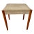 Mid Century Danish Style Teak Stool For Sale