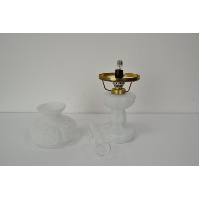 Mid-Century Glass Table Lamp, 1960s For Sale - Image 4 of 15