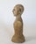 Vintage Off White Molded Female Bust For Sale - Image 4 of 12