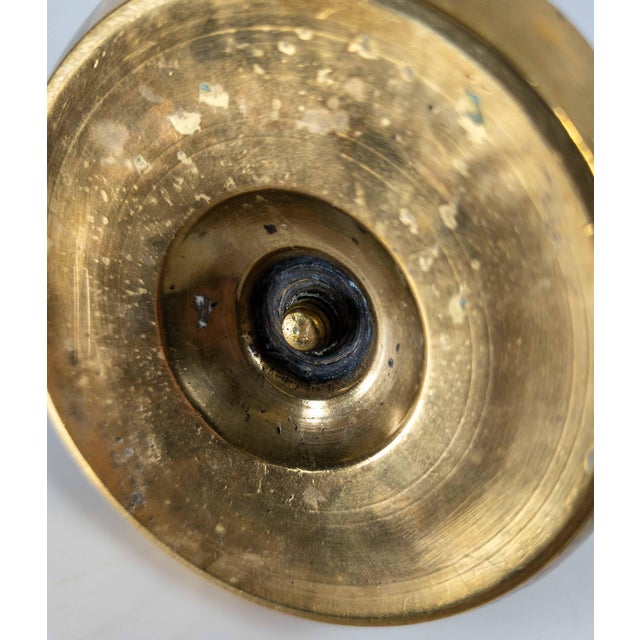 18th Century French or Flemish Brass Frying Pan Skillet Chamber Candlestick For Sale - Image 14 of 14