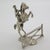 1970s Vintage Italian Handmade Genuine Silver Show Jump Horse Figurine, 1970s For Sale - Image 5 of 12