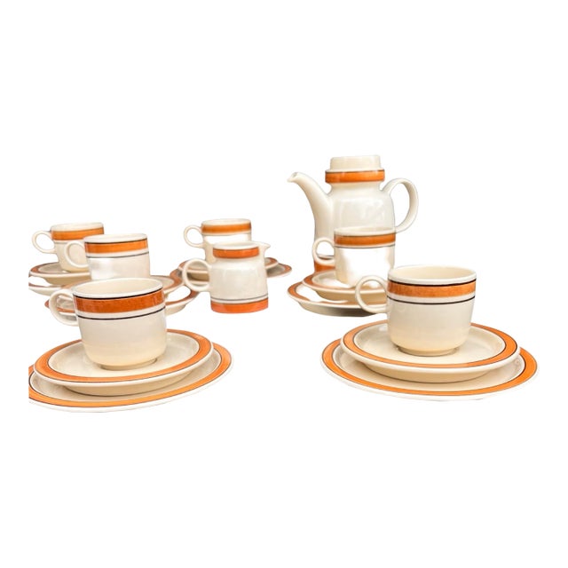 Melitta Coffee Set for 6 People, Germany, 1970s. For Sale
