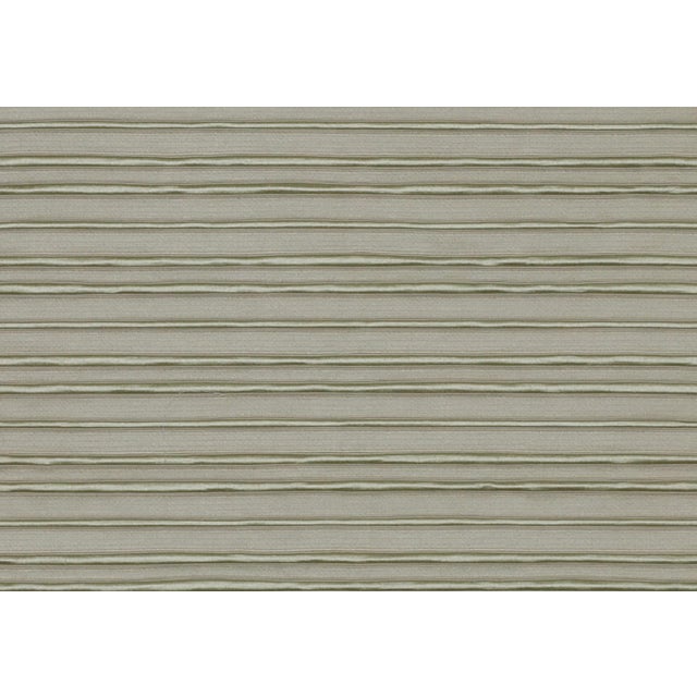 Modern Nancy Corzine Silk Cords Stripe Fabric in Willow Green. This item is sold by the yard, we have more than 40 yards...