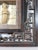 1980s Vintage Chinese Tang Style Court Lady Shadowbox With Carved Wood Fretwork Frame For Sale - Image 5 of 6