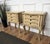 1950s Mid-Century Art Deco Italian Nightstands in White Paint Wood Brass, 1950s, Set of 2 For Sale - Image 5 of 11