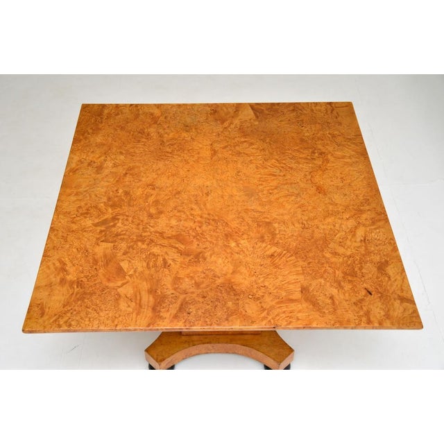 Antique Swedish Biedermeier Coffee Table, 1840s For Sale - Image 4 of 10