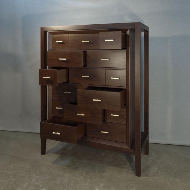 Wood Caxton Chest of Drawers by Wood Tailors Club For Sale - Image 7 of 9