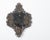 Spanish 19th Century Metal Wall Mirror with Rosettes, Foliage and Dark Patina For Sale In Atlanta - Image 6 of 12