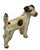 This Really is a Great Looking Authentic Vintage Cast Iron Figurative Fox Terrier Dog Doorstop. Circa 1930s. It Still...