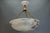 French Art Deco Black Veined Alabaster and Bronze Pendant Light, 1920s For Sale - Image 18 of 18