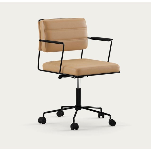 Henrik tengler time chair fram black upholstery sand for one collection the time chair, designed by henrik tengler in...