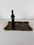 Mid-century serving tray in the style of Guzzini in acrylic and brass, Italy, 1970s Intact and in good condition. Width 49...