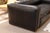 Contemporary Modern Four Hands Nolita Reverse Stitch Black Leather Sofa For Sale In Detroit - Image 6 of 6