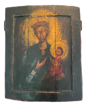 Religious Wooden Panel Icon