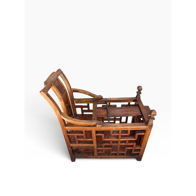 19th Century Antique Chinese Ming Style Child’s Chair For Sale - Image 5 of 7