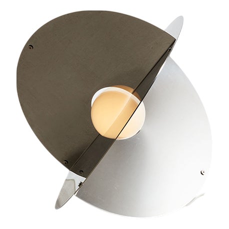 Vintage Italian Luna Lamp by Rinaldo Cutini, 1970 For Sale